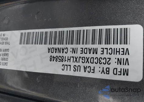 2020 Dodge Charger Scat Pack Rwd z USA, uszkodzony, nr VIN 2C3CDXGJXLH185848